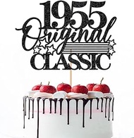 Naicaek Classic 1955 Original Cake Topper, Happy 69th Birthday,1955 Vintage Birthday legend Cake Dec