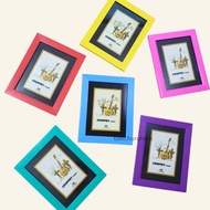 6R Wooden Photo Frame Colorful Aesthetic Frame Photo Frame Table Decoration & Gift
