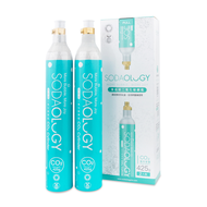 加拿大SODAOLOGY CO2 425g 全新二氧化碳專用氣瓶兩入組