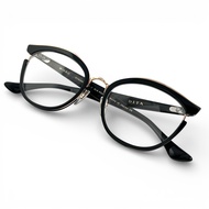 成色極佳 ▲ DITA DTX500 MIKRO 貓眼眼鏡 黑色 粉紅色 金色 52⬜︎19 145 日本製造 女士