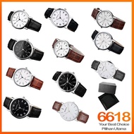 MODIYA fasion Jam Tangan Rekaan Mudah Kuarza Jam Tangan Lelaki Hadiah Tali Pinggang Borong Jam Tanga