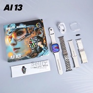 2026 อัพเกรดใหม่ Ai13 5G สมาร์ทวอทช์ 16+256 มีประกัน นาฬิกา Smart watch กล้องหมุนได้ จอAMOLED 49 mm 
