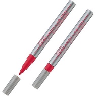 KOKUYO Pen marker, marker research lab pen, alcohol-resistant type, red, set of 2 PM-R100RX2SET