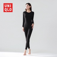 Uniqlo Women's Velvet Thermal Set - Soft and Comfortable for Cold Weather