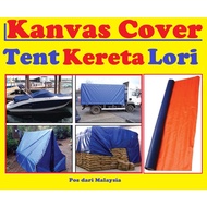 Alas Tikar Penutup Cover Kereta Motor Bike Lori Kanvas Kanopi Khemah Camping Car Canopy Tent Canvas Mat Pad Sheet Roll A
