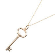 【二手】蒂芙尼 (Tiffany & Co.) 橢圓形鑰匙項鍊，頸圍 51 厘米，K18PG（玫瑰金），女士款，二手 A