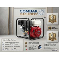 ​Genuine HONDA GX200 3.2kVA Portable Gasoline Generator | NSM Italy Brushless Alternator | 6 Months 