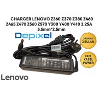 Charger Casan Adaptor IdeaPad Z460 Z470 Z570 Y300 Y410 20V 3.25A 65W