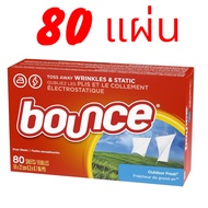 Bounce Soft Fabric Scented Sheet Outdoor Fresh Scent Size 80 Sheets Softener Dryer