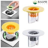 RALPH Floor Drain, Hair Trap Insect-proof Floor Drain Core, Universal Anti-odor Deodorant Plug Drain Filter Bathroom