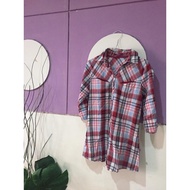Woman flannel shirt preloved