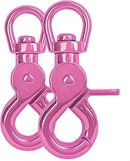 Ganzoo Scissor Carabiner Hook with Rotating Joint/Rotating Head for Dog Lead/Neck Band Set of 2, All
