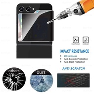 LAYAR [A] Clear Back Screen Tempered Glass / Anti Spy Z Flip 7 Flip 6 Flip 5 Screen Protector Premiu