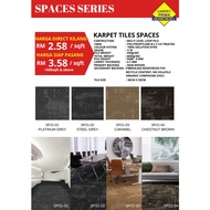[READY STOCK] PER SQFT / SPACES SERIES CARPET TILES KARPET PEJABAT OFFICE - 24PCS/64.8SQFT