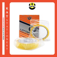 Loy Stationery Tape Box I 12mm / 18mm / 24mm [HARGA UNTUK 1BOX]