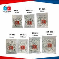 JLC OLSHOP PLASTIC CIRCLE CABLE CLIP OR PVC CLIP