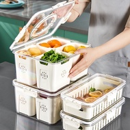 Food-grade household refrigerator storage box fridge organizer container food storage  pantry storag