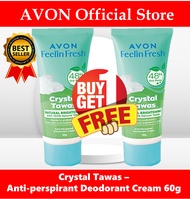 B1T1 AVON Deodorant - Crystal Tawas Anti-Perspirant Deodorant Cream 60G ALLinDIRECT Supplier