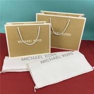 Original American MK Gift Bag Counter MK Portable Paper Bag Wallet Scarf Dust proof perfume Belt Shopping Box