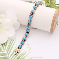 A copper magnetic bracelet that is easy to adjust-The perfect choice for women-Holiday birthday gift