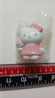 Sanrio / 1997年日製「桃子系列」hello kitty KT / Peach Kitty 中華系列陶瓷牙籤筒，全新原裝外盒，保存氣泡包裝，十分罕有