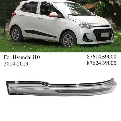 Side Rear View Mirror Turn Signal Lamp Left/Right For Hyundai I10 2014-2019 87614B9000 87624B9000 Ca