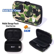 預訂 BAPE  🇯🇵 ABC CAMO 迷彩系列💪🏻Mobile Storage Pouch Gadgets Pouch