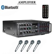 Audio Amplifier Bluetooth Super Bass Sunbuck Bluetooth EQ Audio Amplifier Karaoke Home Theater FM Ra