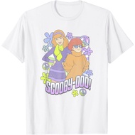 Scooby-Doo Velma And Daphne Flower Power Poster T-Shirt - Baju - T-Shirt - Baju Kaos - Adult T-Shirt