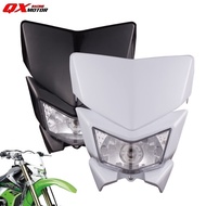 Motorcycle Headlight Headlamp Head Light For KX KLX CR CRF YZF WR F R RMZ DRZ 125 150 250 450 MX End