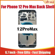 Back Housing For iPhone 12ProMax Back Shell With Free Gifts
