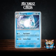 Pokemon 151 Dewgong 087/165 English Card