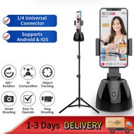 Auto Tracking Phone Holder Auto AI Camera Stand Smart Shooting Tripod 360 Rotation Phone Gimbal Self