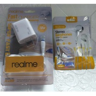 100%Original Realme X-C89 18W USB Micro Cable Quick Charger Q30 With Free Earphone
