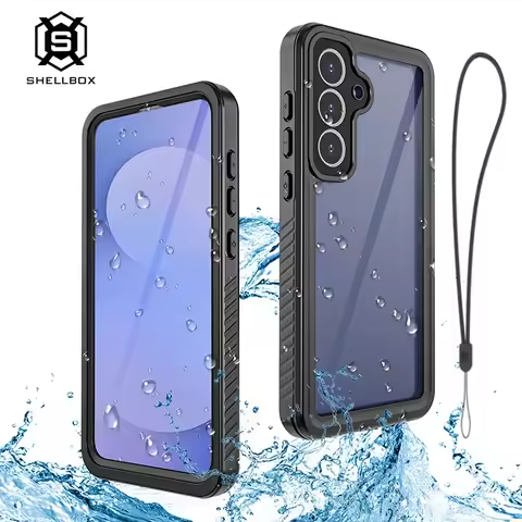 Shellbox PC TPU Lens Protection Rugged and Durable Fully Sealed IP68 Waterproof Phone Case S26/s25/S