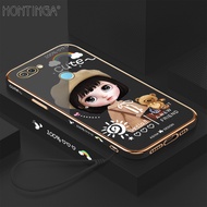 Hontinga เคสโทรศัพท์มือถือ เคสออปโป้ ลายการ์ตูน สำหรับOPPO F9 Realme 2 Pro U1