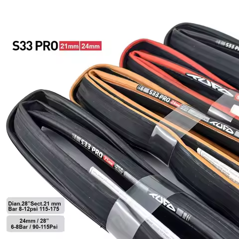 1pc TUFO S33 PRO 28" 21mm/24mm Road Bike Tubular Tire Bicycle Tires Fixed Gear Tyre 700C Bike Tyre P