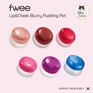 Fwee Lip&Cheek Blurry Pudding Pot (35 colors) Korean Lip Mud Blush Matte Mousse Tint Soft Blur Lip &