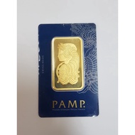 ZENIGOLD 999 Gold Bar ~PAMP Fortuna~100gram