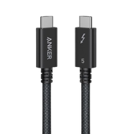 Anker Prime Thunderbolt 5สายเคเบิล (3.3ฟุต80Gbps 240W) การถ่ายโอนข้อมูลและพลังงานซูเปอร์ชาร์จ