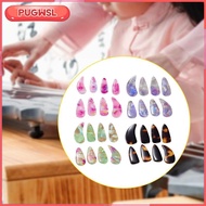 [pugwsl] 8Pcs Kids Guzheng Finger Picks Fingertip Covers Chinese Zither Finger Picks