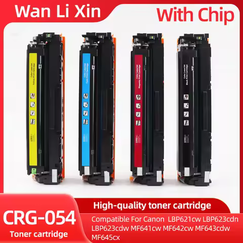 1PC/1Set CRG-054 CRG054 Toner Cartridges with chip Compatible for Canon LBP621Cw LBP623Cdn LBP623Cdw