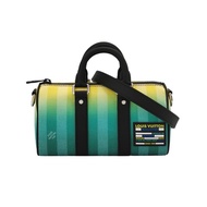 LV / 路易威登 Keepall XS 牛皮 撞色 條紋 加固飾帶 單肩包