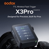 Godox X3PRO C/N/S/F/O 2.4inch TTL HSS 2.4G Wireless Flash Trigger OLED Touch Screen Transmitter for 