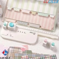 LUCILLE Separator Page Creation Board, Foldable Extendable Loose Leaf Separator Label, Multifunction