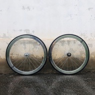 [RXJB] 700C ล้อจักรยานฟิกซ์เกียร์ Fixie ขอบยางเงิน50Mm อะลูมินัมอัลลอยจักรยานความเร็วล้อเดี่ยวอะไหล่