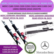 MERC GENUINE ELECTRIC ABSORBER (FRONT, REAR) FOR MERC C180 C200 C220 C250 C300 C400 C450 C43 (AMG) [