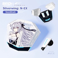 【Free Gifts】Honkai Impact 3 Silverwing: N-EX Bluetooth 5.3 Earphone Bronya Elysia Game Wireless TWS 