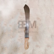 Golok Pegangan Kayu 18" / Parang Tebu Gagang PVC 22 inci