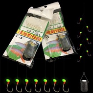 Ditch fishing set includes 7 cheap hooks exactly like the picture, see exactly like the picture